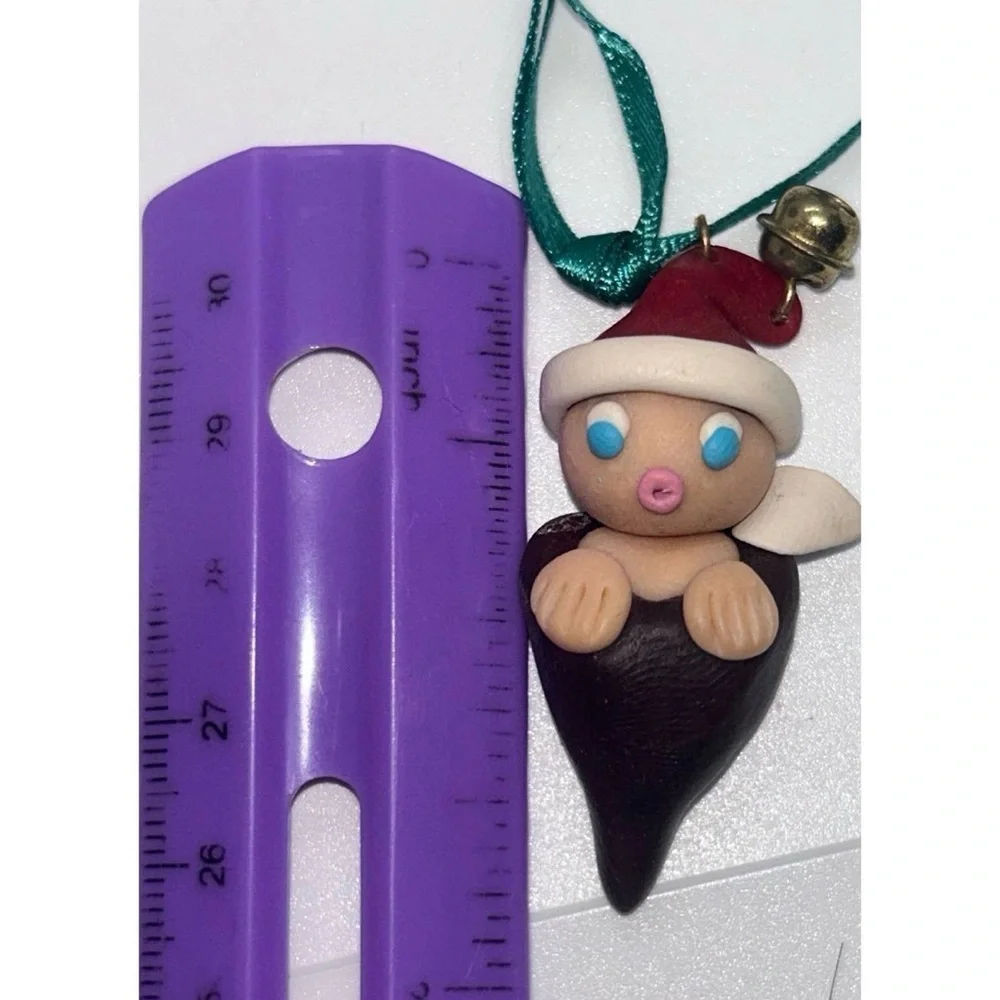 Handmade Vintage Christmas Ornaments Folk Art Holiday Decor